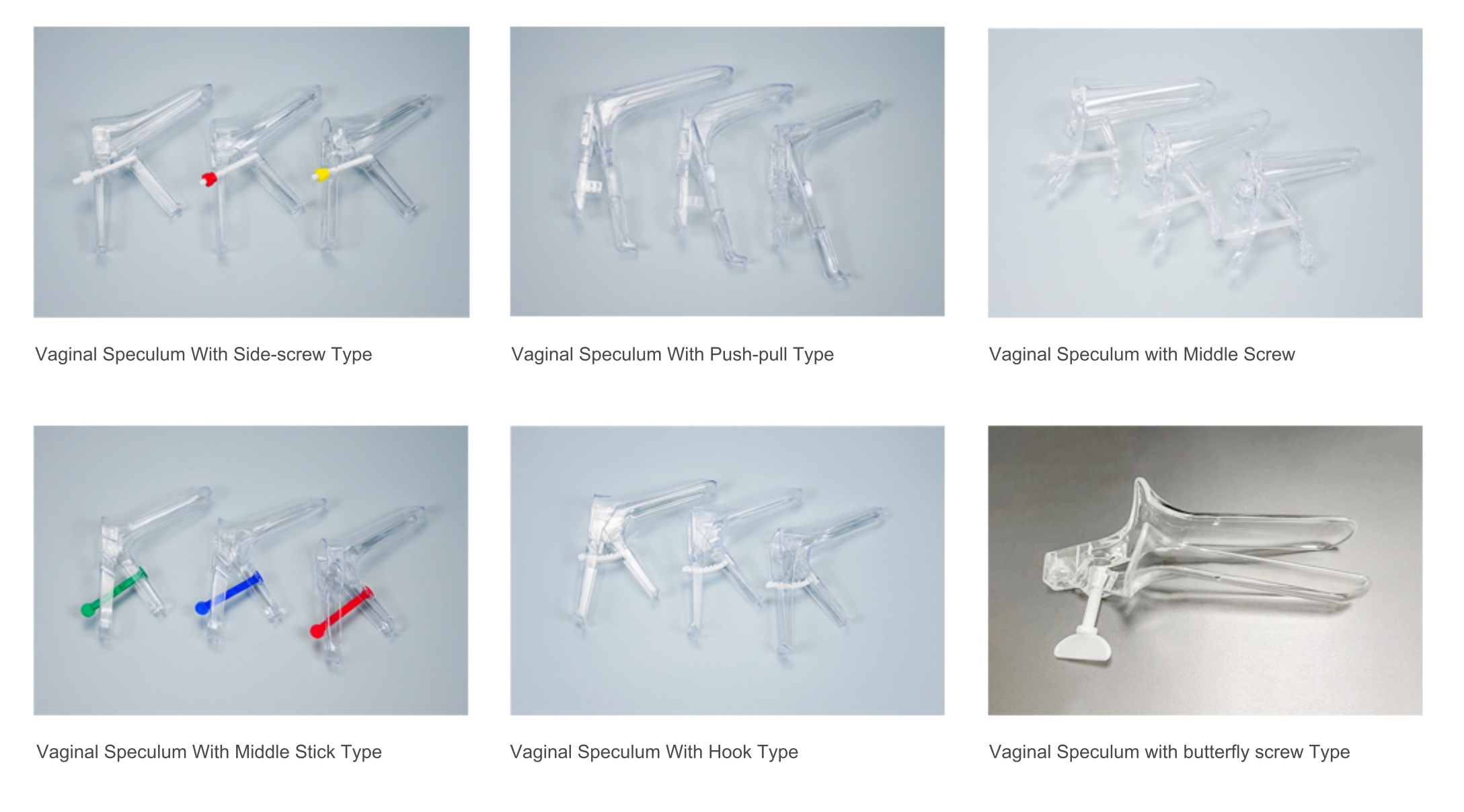 Esp&eacute;culo Vaginal Descart&aacute;vel