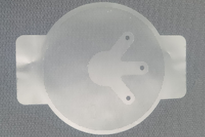 Vedação torácica com 3 canais de ventilação