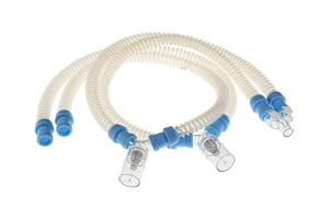 Circuito respiratório de anestesia reutilizável de silicone