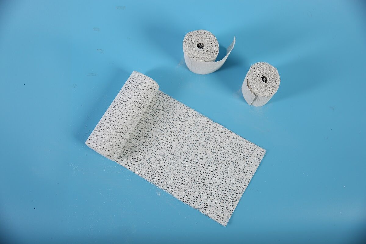bandagens de gesso 