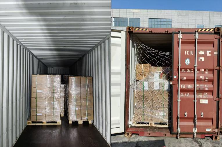 40' Equipamento Médico FCL Exportado para Moçambique